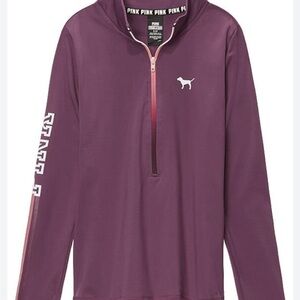 VS 🐕 Pink Sport Half-Zip (Brand New)